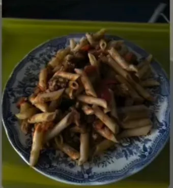 Pasta con verduras