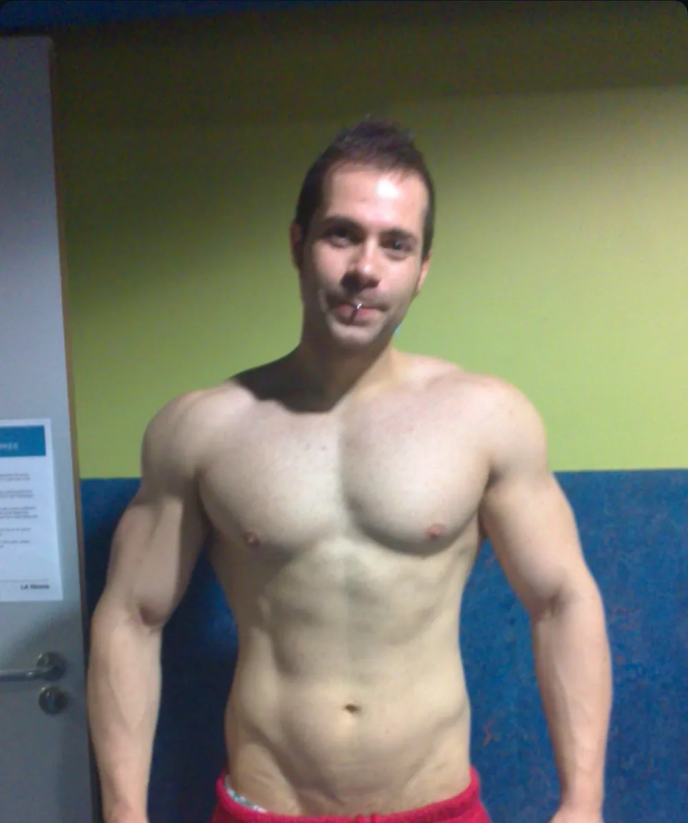 A los 25 años, en forma